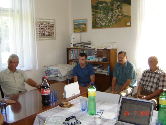 Návštěva hejtmana Středočeského kraje 26. července 2007